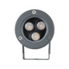 LEDTM® TREETZINA 90351 Φωτιστικό Σποτ για Φυτά - Δέντρα με Βάση Κήπου / Καρφωτό LED 3W 330lm 10° DC 24V Αδιάβροχο IP65 Θερμό Λευκό 2700K Dimmable - Bridgelux SMD Chip - Γκρι Ανθρακί - Μ10.5 x Π7.5 x Υ7.5cm - 3 Χρόνια Εγγύηση - Image 6