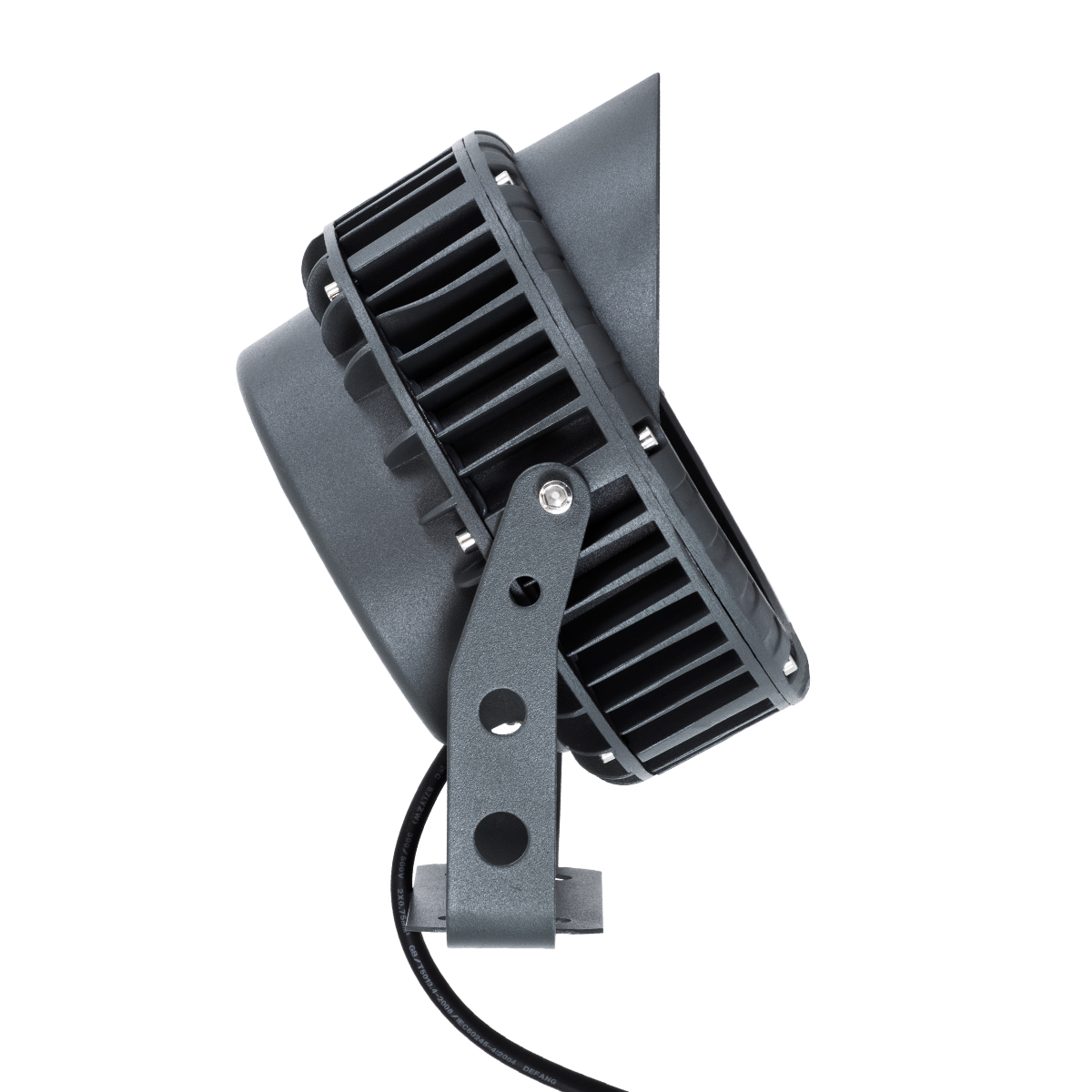 LEDTM® TREEVINA 90360 Φωτιστικό Σποτ με Αντιθαμβωτική Γρίλια για Φυτά - Δέντρα με Βάση Κήπου / Καρφωτό LED 24W 2640lm 10° DC 24V Αδιάβροχο IP65 Θερμό Λευκό 2700K Dimmable - Bridgelux SMD Chip - Γκρι Ανθρακί - Μ21.5 x Π18.3 x Υ14cm - 3 Χρόνια Εγγύηση - Image 4
