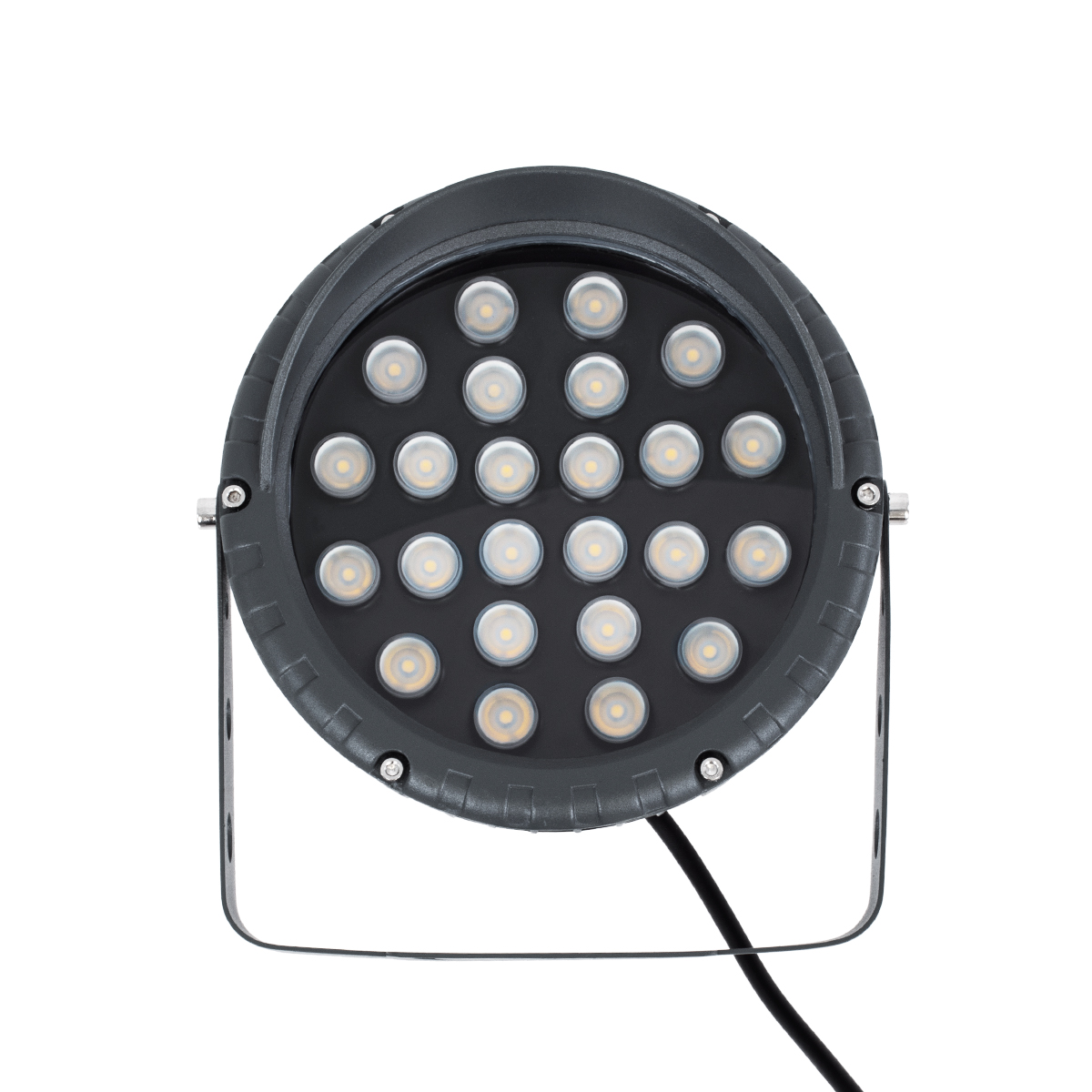 LEDTM® TREEVINA 90360 Φωτιστικό Σποτ με Αντιθαμβωτική Γρίλια για Φυτά - Δέντρα με Βάση Κήπου / Καρφωτό LED 24W 2640lm 10° DC 24V Αδιάβροχο IP65 Θερμό Λευκό 2700K Dimmable - Bridgelux SMD Chip - Γκρι Ανθρακί - Μ21.5 x Π18.3 x Υ14cm - 3 Χρόνια Εγγύηση - Image 6