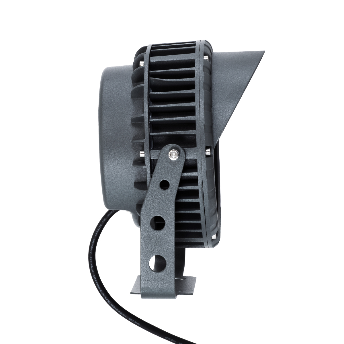 LEDTM® TREELIGHT-VINA 90361 Σποτ Φωτισμού με Αντιθαμβωτική Γρίλια Ειδικό για Φυτά - Δέντρα με Βάση Κήπου / Καρφωτό LED 24W 2280lm 10° DC 24V Αδιάβροχο IP65 L21.5 x W18.3 x H14cm Φυσικό Λευκό 4500K - Γκρι Ανθρακί - 3 Years Warranty - Image 5