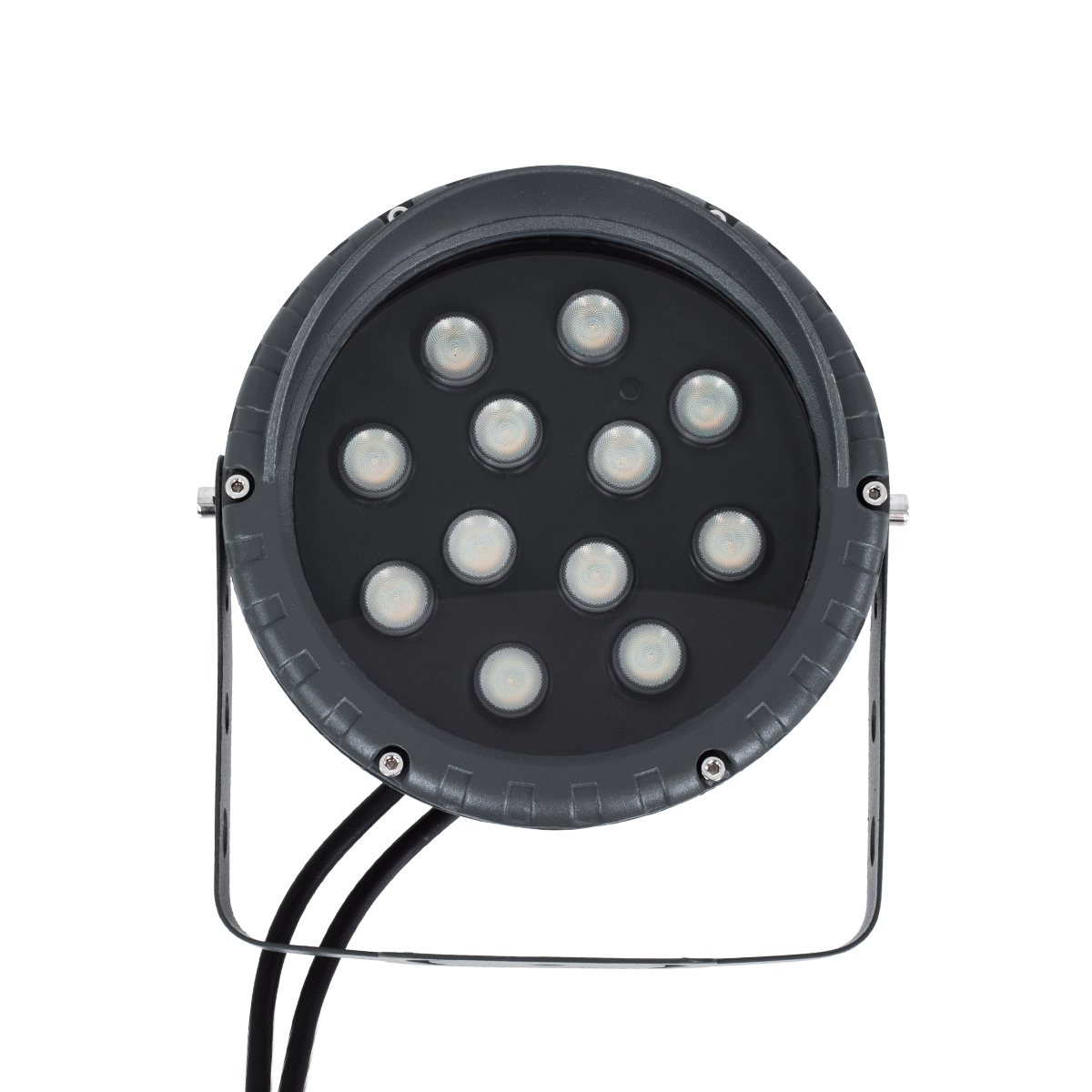 LEDTM® TREEVINA 90362 Φωτιστικό Σποτ με Αντιθαμβωτική Γρίλια για Φυτά - Δέντρα με Βάση Κήπου / Καρφωτό LED 24W 2040lm 10° DC 24V Αδιάβροχο IP65 Πολύχρωμο RGBW Dimmable DMX512 - Bridgelux SMD Chip - Γκρι Ανθρακί - Μ21.5 x Π18.3 x Υ14cm - 3 Χρόνια Εγγύηση - Image 8