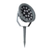 LEDTM® TREELIGHT-RIVA 90366 Σποτ Φωτισμού Ειδικό για Φυτά - Δέντρα με Βάση Κήπου / Καρφωτό LED 24W 2040lm 10° DC 24V Αδιάβροχο IP67 Φ20.5 x Υ6.5cm RGBW DMX512 - Γκρι Ανθρακί - 3 Years Warranty - Image 3