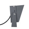 LEDTM® FLOODKAMY 90371 Προβολέας Σποτ Wall Washer με Αντιθαμβωτική Γρίλια LED 30W 3150lm 5° DC 24V Αδιάβροχο IP65 Ultra Θερμό Λευκό 2200K Dimmable - Bridgelux SMD Chip - Γκρι Ανθρακί - Μ19.5 x Π10.7 x Υ9.5cm - 3 Χρόνια Εγγύηση - Image 4
