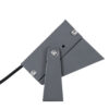 LEDTM® FLOODKAMY 90371 Προβολέας Σποτ Wall Washer με Αντιθαμβωτική Γρίλια LED 30W 3150lm 5° DC 24V Αδιάβροχο IP65 Ultra Θερμό Λευκό 2200K Dimmable - Bridgelux SMD Chip - Γκρι Ανθρακί - Μ19.5 x Π10.7 x Υ9.5cm - 3 Χρόνια Εγγύηση - Image 6