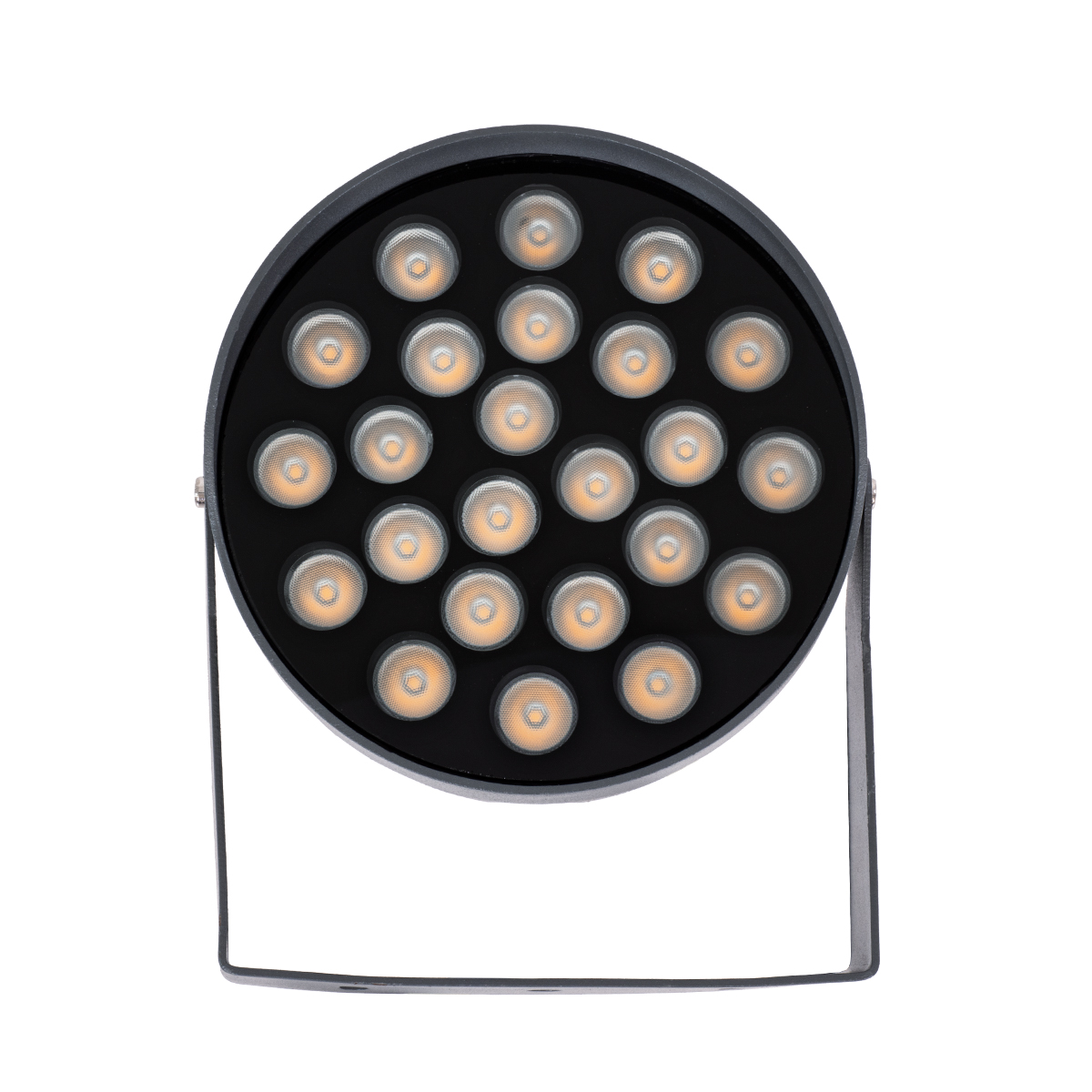 LEDTM® FLOODNIGMA 90377 Προβολέας Σποτ Wall Washer με Αντιθαμβωτική Γρίλια LED 24W 2040lm 30° DC 24V Αδιάβροχο IP65 Ultra Θερμό Λευκό 2200K Dimmable - Bridgelux SMD Chip - Γκρι Ανθρακί - Μ15 x Π15 x Υ9.1cm - 3 Χρόνια Εγγύηση - Image 7