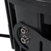 LEDTM® FLOODNEVA 90398 Προβολέας Σποτ Wall Washer LED 54W 4860lm 30° DC 24V Αδιάβροχο IP65 Θερμό Λευκό 2700K Dimmable - Bridgelux SMD Chip - Μαύρο - Μ24.5 x Π24.5 x Υ14.7cm - 3 Χρόνια Εγγύηση - Image 10