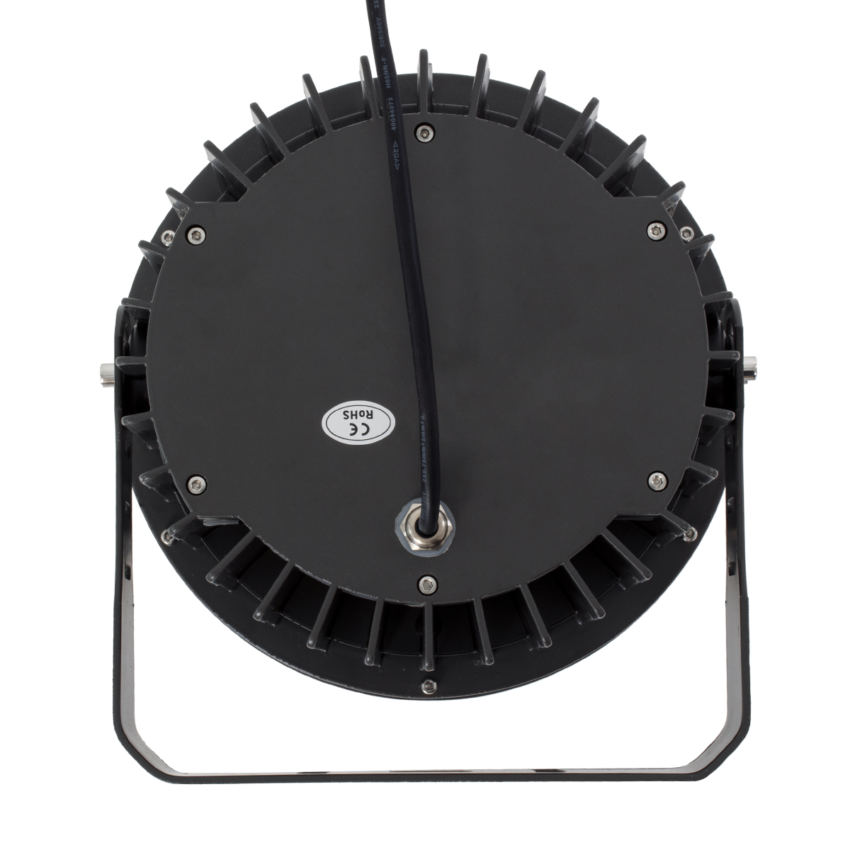 LEDTM® FLOODNEVA 90399 Προβολέας Σποτ Wall Washer LED 54W 5130lm 30° DC 24V Αδιάβροχο IP65 Φυσικό Λευκό 4500K Dimmable - Bridgelux SMD Chip - Μαύρο - Μ24.5 x Π24.5 x Υ14.7cm - 3 Χρόνια Εγγύηση - Image 8