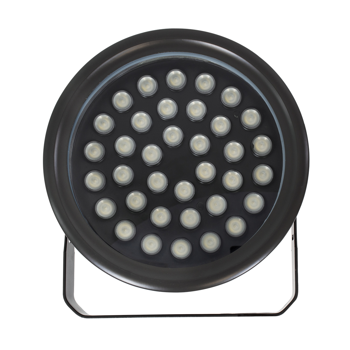 LEDTM® FLOODNEVA 90400 Προβολέας Σποτ Wall Washer LED 72W 6120lm 30° DC 24V Αδιάβροχο IP65 Πολύχρωμο RGBW Dimmable DMX512 - Bridgelux SMD Chip - Μαύρο - Μ24.5 x Π24.5 x Υ14.7cm - 3 Χρόνια Εγγύηση - Image 7