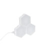 LEDTM® DIGIOCTA 90447 Σετ 3 Ψηφιακων LED RGB Φωτιστικών Κυψελών με Ψηφιακό Controller με WiFi Smart APP & Ασύρματο Χειριστήριο RF 2.4Ghz - LED SMD 5050 4.5W/Σετ 42PIXEL/Σετ 360lm/Σετ 120° DC 5V με USB 2.0 IP20 Πολύχρωμο RGB - Dimmable - Μ10.5 x Π10.5 x Υ3cm Ανά Κυψέλη - 2 Χρόνια Εγγύηση - Image 3