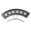 LEDTM® TREEPLANTE 90456 Κυρτή Μπάρα Φωτισμού Wall Washer για Φυτά - Δέντρα LED 6W 660lm 15° DC 24V Αδιάβροχο IP67 Θερμό Λευκό 2700K Dimmable - Bridgelux SMD Chip - Γκρι Ανθρακί - Μ17.5 x Π4.5 x Υ8cm - 3 Χρόνια Εγγύηση - Image 4