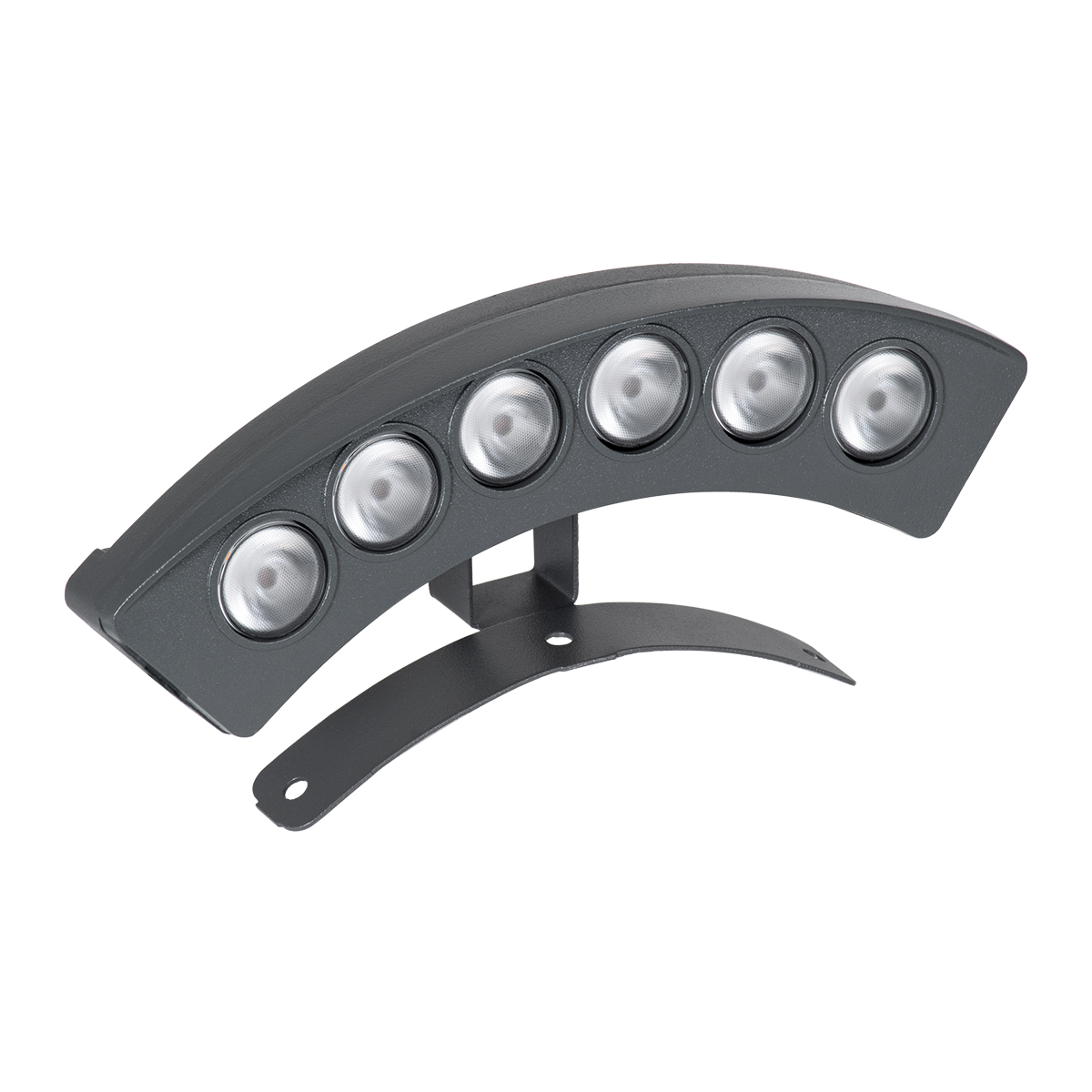LEDTM® TREEPLANTE 90457 Κυρτή Μπάρα Φωτισμού Wall Washer για Φυτά - Δέντρα LED 6W 690lm 15° DC 24V Αδιάβροχο IP67 Φυσικό Λευκό 4500K Dimmable - Bridgelux SMD Chip - Γκρι Ανθρακί - Μ17.5 x Π4.5 x Υ8cm - 3 Χρόνια Εγγύηση - Image 3