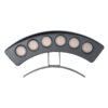 LEDTM® TREEPLANTE 90457 Κυρτή Μπάρα Φωτισμού Wall Washer για Φυτά - Δέντρα LED 6W 690lm 15° DC 24V Αδιάβροχο IP67 Φυσικό Λευκό 4500K Dimmable - Bridgelux SMD Chip - Γκρι Ανθρακί - Μ17.5 x Π4.5 x Υ8cm - 3 Χρόνια Εγγύηση - Image 4