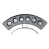 LEDTM® TREELIGHT-PLANTE 90459 Κυρτή Μπάρα Φωτισμού Wall Washer Ειδική για Φυτά - Δέντρα LED 6W 630lm 15° DC 24V Αδιάβροχο IP67 Μ18 x Π3.7 x Υ7.5cm RGBW DMX512 - Γκρι Ανθρακί - 3 Years Warranty - Image 4