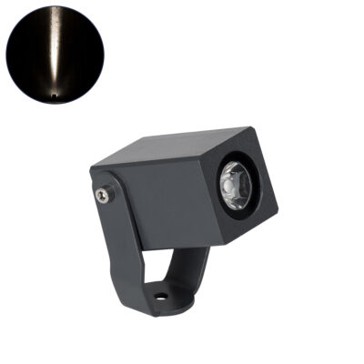 Alternative view of LEDTM® TREELIGHT-TREEMARO 90473 Σποτ Φωτισμού Ειδικό για Φυτά - Δέντρα LED 3W 345lm 8° DC 24V Αδιάβροχο IP67 Μ3.5 x Π6.4 x Υ10cm Φυσικό Λευκό 4500K - Γκρι Ανθρακί - 3 Years Warranty