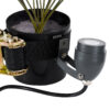 LEDTM® TREEBASE 90479 Ιμάντας με Καστάνια για Τοποθέτηση Φωτιστικών Σποτ σε κορμό Φυτών & Δέντρων - Μαύρο & Χρυσό - Μ150 x Π7.5 x Υ5cm - Image 12