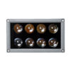 LEDTM® FLOOD-DENA 90485 Επιτοίχιος Προβολέας Wall Washer για Φωτισμό Κτιρίων - Απλίκα & Δαπέδου LED 16W 1440lm 5° DC 24V Αδιάβροχο IP67 Μ15.5 x Π13 x Υ9.1cm Θερμό Λευκό 2700K - Γκρι Ανθρακί - 3 Years Warranty - Image 5