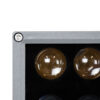 LEDTM® FLOOD-DENA 90485 Επιτοίχιος Προβολέας Wall Washer για Φωτισμό Κτιρίων - Απλίκα & Δαπέδου LED 16W 1440lm 5° DC 24V Αδιάβροχο IP67 Μ15.5 x Π13 x Υ9.1cm Θερμό Λευκό 2700K - Γκρι Ανθρακί - 3 Years Warranty - Image 9