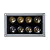 LEDTM® FLOOD-DENA 90486 Επιτοίχιος Προβολέας Wall Washer για Φωτισμό Κτιρίων - Απλίκα & Δαπέδου LED 16W 1520lm 5° DC 24V Αδιάβροχο IP67 Μ15.5 x Π13 x Υ9.1cm Φυσικό Λευκό 4500K - Γκρι Ανθρακί - 3 Years Warranty - Image 5