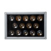 LEDTM® FLOOD-DENA 90487 Επιτοίχιος Προβολέας Wall Washer για Φωτισμό Κτιρίων - Απλίκα & Δαπέδου LED 30W 2700lm 5° DC 24V Αδιάβροχο IP67 Μ18.5 x Π13 x Υ12cm Θερμό Λευκό 2700K - Γκρι Ανθρακί - 3 Years Warranty - Image 5