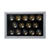 LEDTM® FLOOD-DENA 90488 Επιτοίχιος Προβολέας Wall Washer για Φωτισμό Κτιρίων - Απλίκα & Δαπέδου LED 30W 2850lm 5° DC 24V Αδιάβροχο IP67 Μ18.5 x Π13 x Υ12cm Φυσικό Λευκό 4500K - Γκρι Ανθρακί - 3 Years Warranty - Image 5