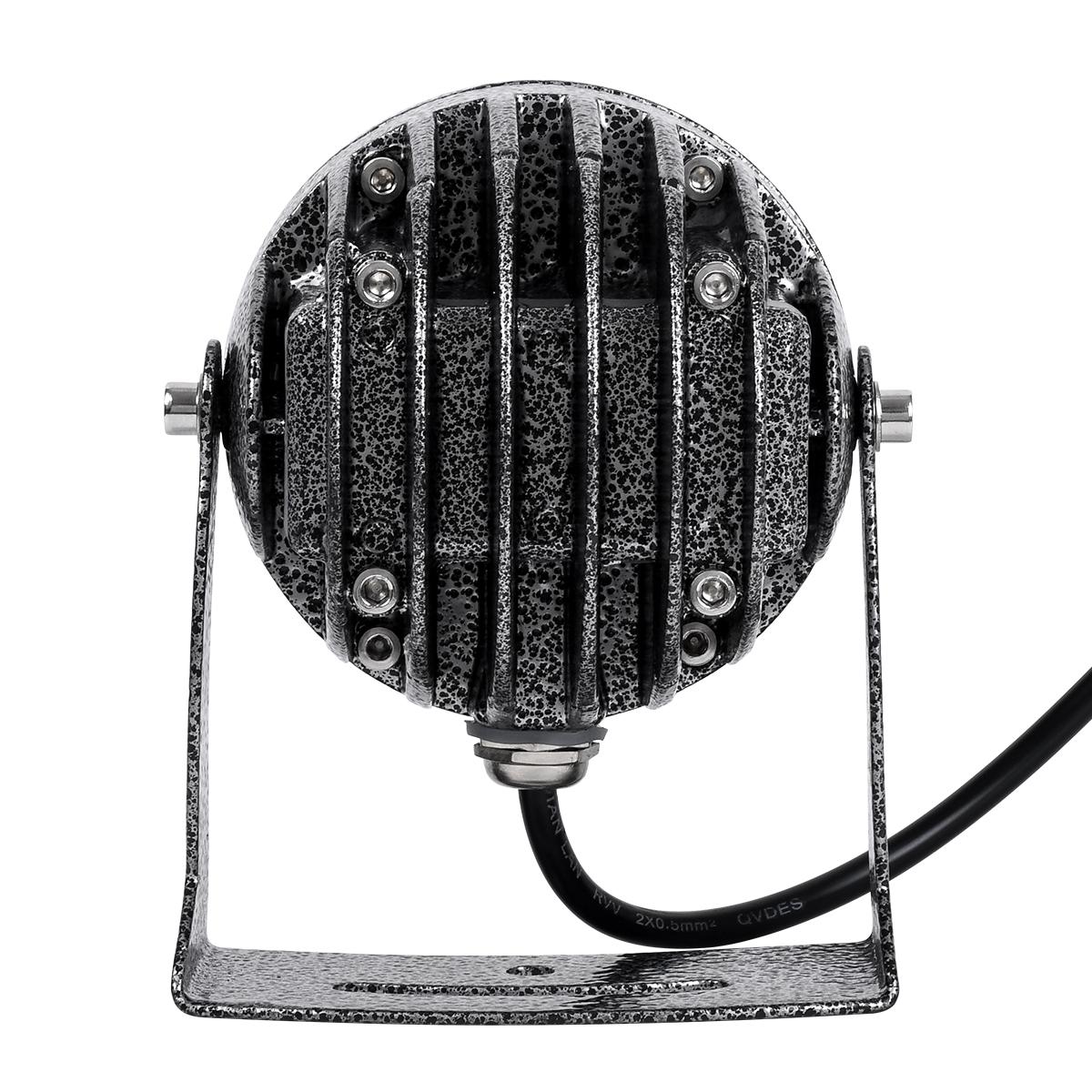 LEDTM® SPOT-XENIA 90509 Σποτ Φωτισμου Wall Washer LED 16W 1600lm 3° DC 24V Αδιάβροχο IP65 Φ9 x Υ12cm Ψυχρό Λευκό 6000K Dimmable - Σφυρήλατο Γκρι - 3 Years Warranty - Image 6
