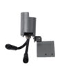 LEDTM® TREELIGHT-PLANTE 90518 Κυρτή Μπάρα Φωτισμού Wall Washer με Αντιθαμβωτική Γρίλια Ειδική για Φυτά - Δέντρα LED 3W 255lm 15° DC 24V Αδιάβροχο IP67 Μ11 x Π8.5 x Υ11cm RGBW DMX512 - Γκρι Ανθρακί - 3 Years Warranty - Image 6