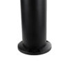 LEDTM® VEGGIE 90525 Φωτιστικό Κολωνάκι Κήπου LED 10W 500lm 120° με Ενσωματωμένο Φωτοβολταϊκό Panel 6V 2W & Επαναφορτιζόμενη Μπαταρία Li-ion 3.2V 1800mAh με Αισθητήρα Ημέρας-Νύχτας Αδιάβροχο IP65 Ψυχρό Λευκό 6000K - Sanan SMD Chip - Μαύρο- Μ23 x Π23 x Υ60cm - 2 Χρόνια Εγγύηση - Image 8