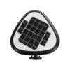 LEDTM® NATURE 90526 Φωτιστικό Κολωνάκι Κήπου LED 10W 330lm 120° με Ενσωματωμένο Φωτοβολταϊκό Panel 6V 2W & Επαναφορτιζόμενη Μπαταρία Li-ion 3.2V 1800mAh με Αισθητήρα Ημέρας-Νύχτας Αδιάβροχο IP65 Ψυχρό Λευκό 6000K - Γκρι Ανθρακί - Μ26 x Π29 x Υ36cm - 2 Χρόνια Εγγύηση - Image 6