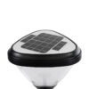 LEDTM® NATURE 90526 Φωτιστικό Κολωνάκι Κήπου LED 10W 330lm 120° με Ενσωματωμένο Φωτοβολταϊκό Panel 6V 2W & Επαναφορτιζόμενη Μπαταρία Li-ion 3.2V 1800mAh με Αισθητήρα Ημέρας-Νύχτας Αδιάβροχο IP65 Ψυχρό Λευκό 6000K - Γκρι Ανθρακί - Μ26 x Π29 x Υ36cm - 2 Χρόνια Εγγύηση - Image 7