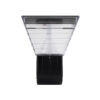 LEDTM® GRACIOUS 90529 Μοντέρνο Φωτιστικό Τοίχου - Απλίκα LED 10W 500lm 120° με Ενσωματωμένο Φωτοβολταϊκό Panel 6V 2W & Επαναφορτιζόμενη Μπαταρία Li-ion 3.2V 1800mAh με Αισθητήρα Ημέρας-Νύχτας Αδιάβροχο IP65 Ρυθμιζόμενο Λευκό CCT με Διακόπτη στο Σώμα 2700K/4500K/6000K - Sanan SMD Chip - Γκρι Ανθρακί - Μ29 x Π24 x Υ24cm - 2 Χρόνια Εγγύηση - Image 4