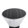 LEDTM® VEGGIE 90530 Μοντέρνο Φωτιστικό Τοίχου - Απλίκα LED 10W 330lm 120° με Ενσωματωμένο Φωτοβολταϊκό Panel 6V 2W & Επαναφορτιζόμενη Μπαταρία Li-ion 3.2V 1800mAh με Αισθητήρα Ημέρας-Νύχτας Αδιάβροχο IP65 Ψυχρό Λευκό 6000K - Μαύρο- Μ23 x Π30 x Υ25cm - 2 Χρόνια Εγγύηση - Image 8