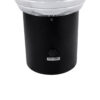LEDTM® VEGGIE 90530 Μοντέρνο Φωτιστικό Τοίχου - Απλίκα LED 10W 330lm 120° με Ενσωματωμένο Φωτοβολταϊκό Panel 6V 2W & Επαναφορτιζόμενη Μπαταρία Li-ion 3.2V 1800mAh με Αισθητήρα Ημέρας-Νύχτας Αδιάβροχο IP65 Ψυχρό Λευκό 6000K - Μαύρο- Μ23 x Π30 x Υ25cm - 2 Χρόνια Εγγύηση - Image 9