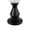 LEDTM® SHARP 90533 Φωτιστικό Κολωνάκι Κήπου LED 10W 500lm 120° DC 5V με Ενσωματωμένο Φωτοβολταϊκό Panel 6V 2W & Επαναφορτιζόμενη Μπαταρία Li-ion 3.2V 8000mAh με Αισθητήρα Ημέρας-Νύχτας Αδιάβροχο IP65 Ψυχρό Λευκό 6000K - Sanan SMD Chip - Γκρι Ανθρακί Ματ - Μ26 x Π26 x Υ33cm - 2 Χρόνια Εγγύηση - Image 7