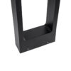 LEDTM® BACKYARD 90546 Φωτιστικό Κολωνάκι Κήπου LED 15W 1500lm 60° AC 220-240V Αδιάβροχο IP65 Θερμό Λευκό 2700K - Bridgelux COB Chip - Γκρι Ανθρακί Ματ - Μ16 x Π5.5 x Υ58cm - 3 Χρόνια Εγγύηση - Image 7