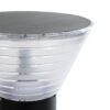 LEDTM® VEGGIE 90550 Φωτιστικό Κολωνάκι Κήπου με Ντουί 1 x E27 AC 220-240V Αδιάβροχο IP65 - Μαύρο - Μ23 x Π23 x Υ60cm - Image 4