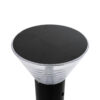 LEDTM® VEGGIE 90550 Φωτιστικό Κολωνάκι Κήπου με Ντουί 1 x E27 AC 220-240V Αδιάβροχο IP65 - Μαύρο - Μ23 x Π23 x Υ60cm - Image 5