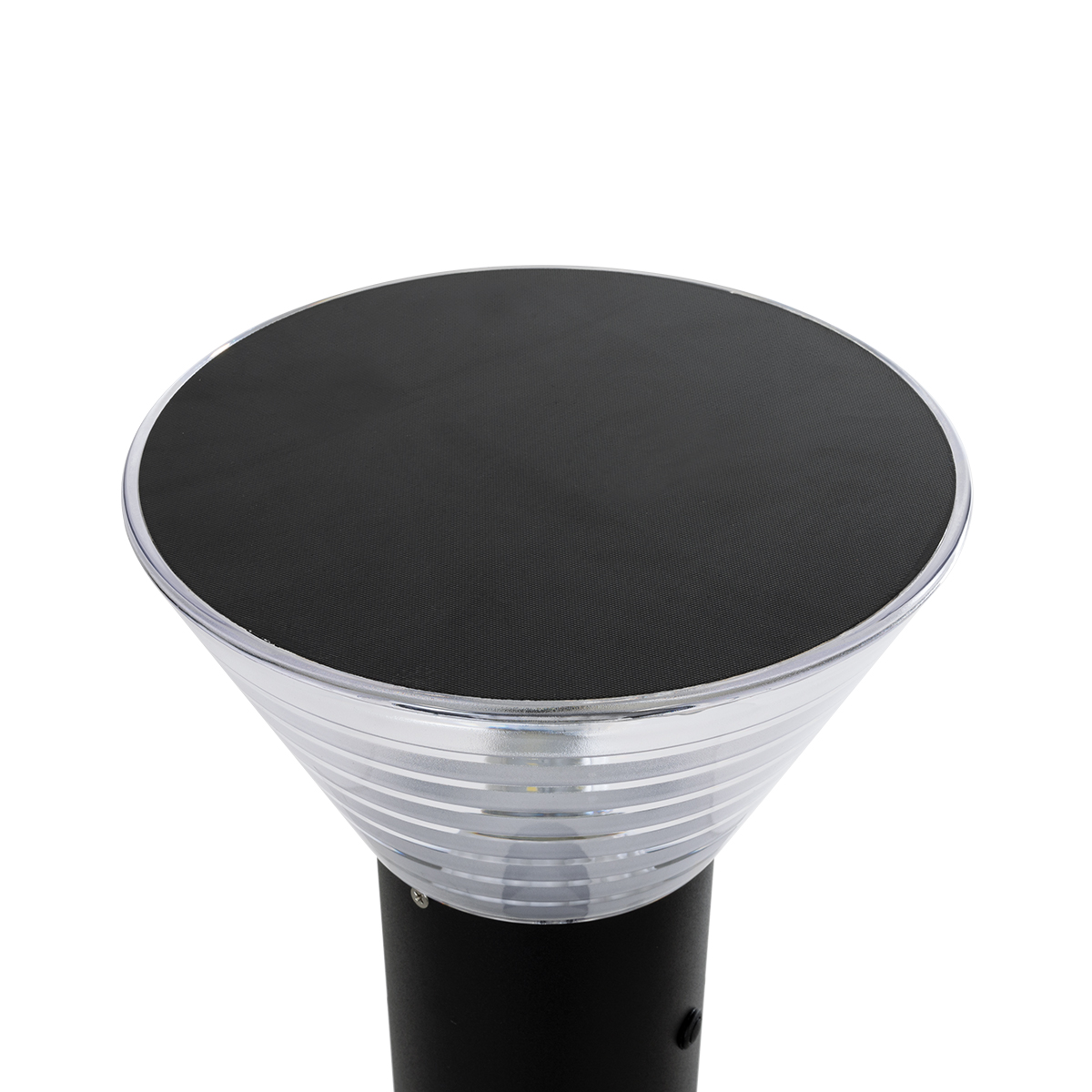 LEDTM® VEGGIE 90550 Φωτιστικό Κολωνάκι Κήπου με Ντουί 1 x E27 AC 220-240V Αδιάβροχο IP65 - Μαύρο - Μ23 x Π23 x Υ60cm - Image 5