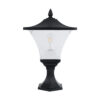 LEDTM® DIRAHIO 90552 Φωτιστικό Κολωνάκι Κήπου με Ντουί 1 x E27 AC 220-240V Αδιάβροχο IP65 - Γκρι Ανθρακί Ματ - Μ32 x Π32 x Υ52cm - Image 3