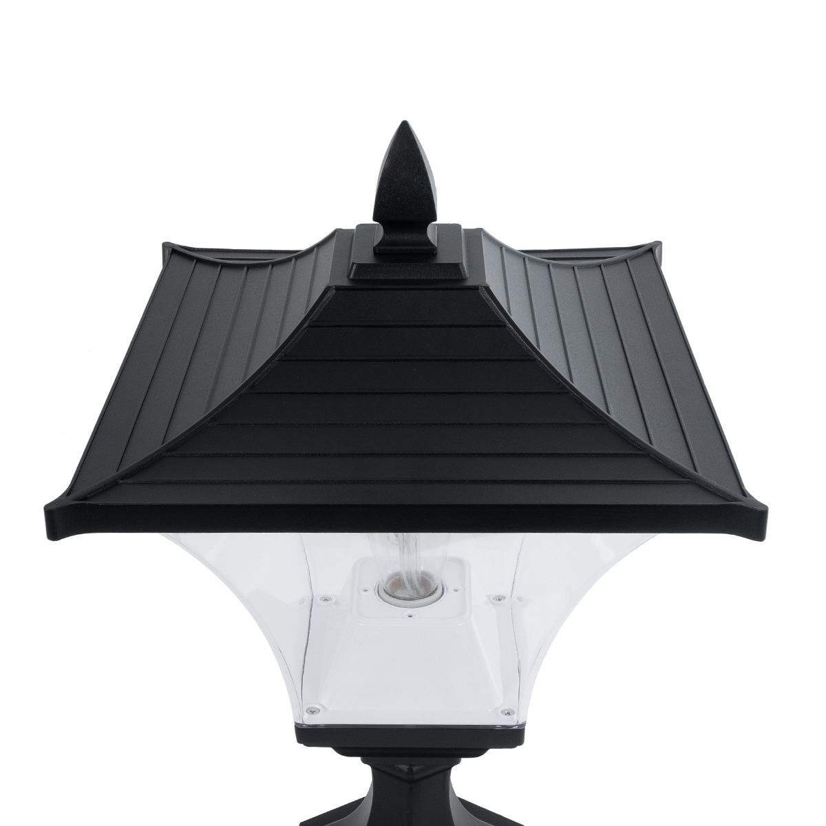 LEDTM® DIRAHIO 90552 Φωτιστικό Κολωνάκι Κήπου με Ντουί 1 x E27 AC 220-240V Αδιάβροχο IP65 - Γκρι Ανθρακί Ματ - Μ32 x Π32 x Υ52cm - Image 4