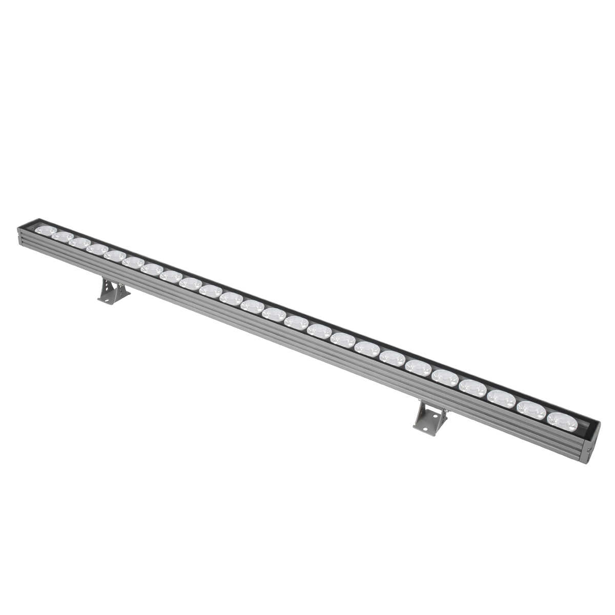 LEDTM® WASHERJAVIA 90557 Μπάρα Φωτισμού Wall Washer LED 48W 4080lm 5° DC 24V Αδιάβροχο IP67 Πολύχρωμο RGBW Dimmable DMX512 - Bridgelux SMD Chip - Γκρι Ανθρακί - Μ100 x Π5.2 x Υ3.6cm - 3 Χρόνια Εγγύηση - Image 3