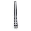 LEDTM® WASHERJAVIA 90557 Μπάρα Φωτισμού Wall Washer LED 48W 4080lm 5° DC 24V Αδιάβροχο IP67 Πολύχρωμο RGBW Dimmable DMX512 - Bridgelux SMD Chip - Γκρι Ανθρακί - Μ100 x Π5.2 x Υ3.6cm - 3 Χρόνια Εγγύηση - Image 4