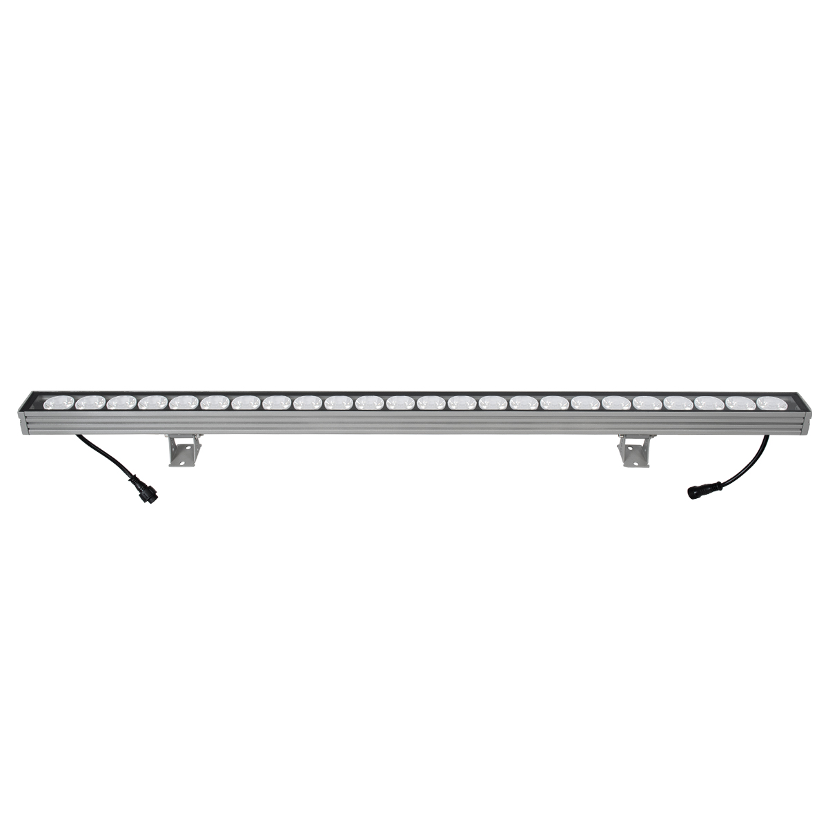 LEDTM® WASHERJAVIA 90557 Μπάρα Φωτισμού Wall Washer LED 48W 4080lm 5° DC 24V Αδιάβροχο IP67 Πολύχρωμο RGBW Dimmable DMX512 - Bridgelux SMD Chip - Γκρι Ανθρακί - Μ100 x Π5.2 x Υ3.6cm - 3 Χρόνια Εγγύηση - Image 5