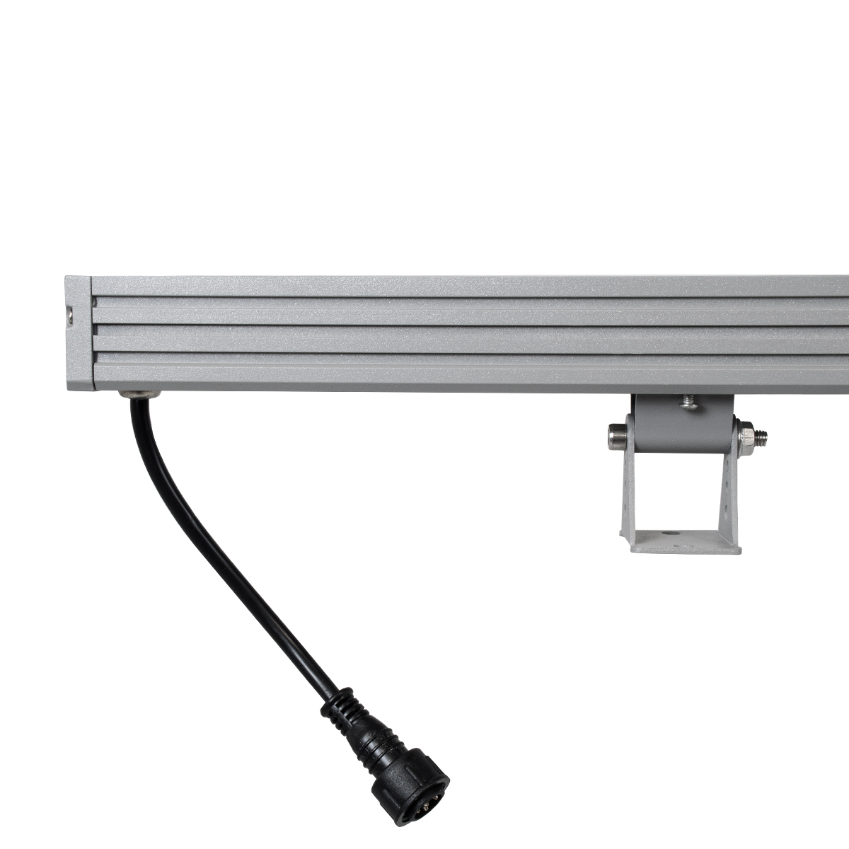 LEDTM® WASHERJAVIA 90557 Μπάρα Φωτισμού Wall Washer LED 48W 4080lm 5° DC 24V Αδιάβροχο IP67 Πολύχρωμο RGBW Dimmable DMX512 - Bridgelux SMD Chip - Γκρι Ανθρακί - Μ100 x Π5.2 x Υ3.6cm - 3 Χρόνια Εγγύηση - Image 8