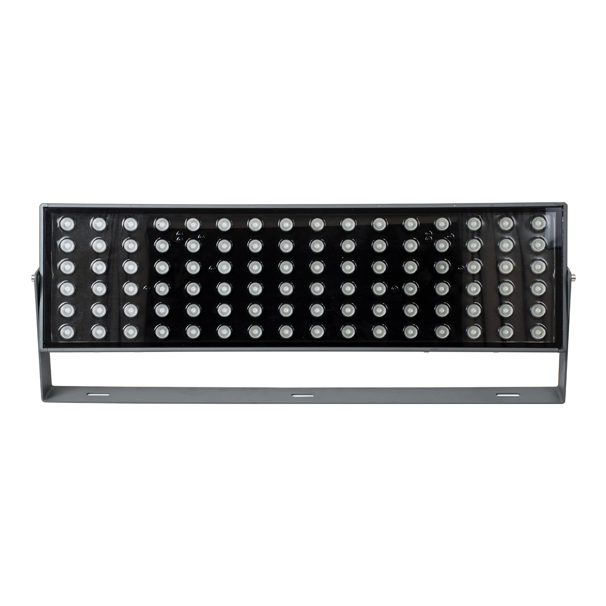 LEDTM® FLOODZANA 90561 Προβολέας Σποτ Wall Washer LED 200W 16000lm 30° DC 24V Αδιάβροχο IP65 Πολύχρωμο RGBW Dimmable DMX512 - Bridgelux SMD Chip - Γκρι Ανθρακί - Μ70 x Π29 x Υ10cm - 3 Χρόνια Εγγύηση - Image 4