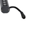 LEDTM® WASHERSTELLAR 90577 Μπάρα Φωτισμού Wall Washer LED 12W 1020lm 30° DC 24V Αδιάβροχο IP67 Πολύχρωμο RGBW Dimmable DMX512 - Bridgelux SMD Chip - Γκρι Ανθρακί - Μ100 x Π3.2 x Υ3cm - 3 Χρόνια Εγγύηση - Image 11