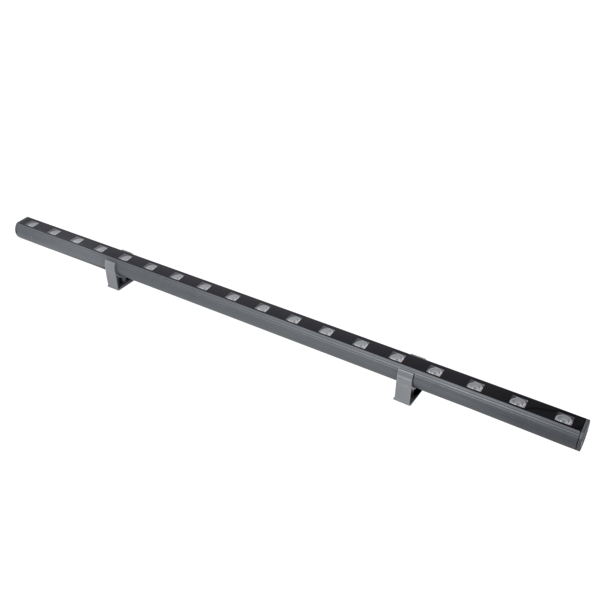 LEDTM® WASHERPANDA 90581 Μπάρα Φωτισμού Wall Washer LED 18W 1530lm 15° DC 24V Αδιάβροχο IP67 Πολύχρωμο RGBW Dimmable DMX512 - Bridgelux SMD Chip - Γκρι Ανθρακί - Μ100 x Π4 x Υ3.5cm - 3 Χρόνια Εγγύηση - Image 3