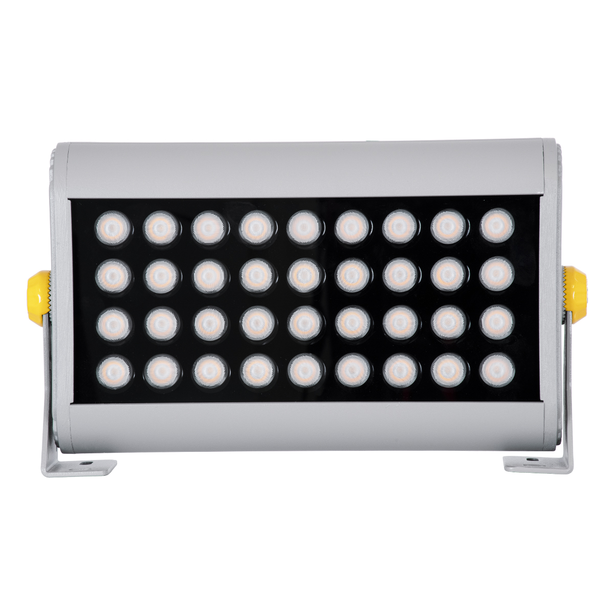 LEDTM® FLOODHENA 90445 Προβολέας Σποτ Wall Washer LED 36W 3060lm 30° AC 220-240V Αδιάβροχο IP67 Ultra Θερμό Λευκό 2200K - Bridgelux SMD Chip - Γκρι Ανθρακί - Μ30 x Π6 x Υ17cm - 3 Χρόνια Εγγύηση - Image 4