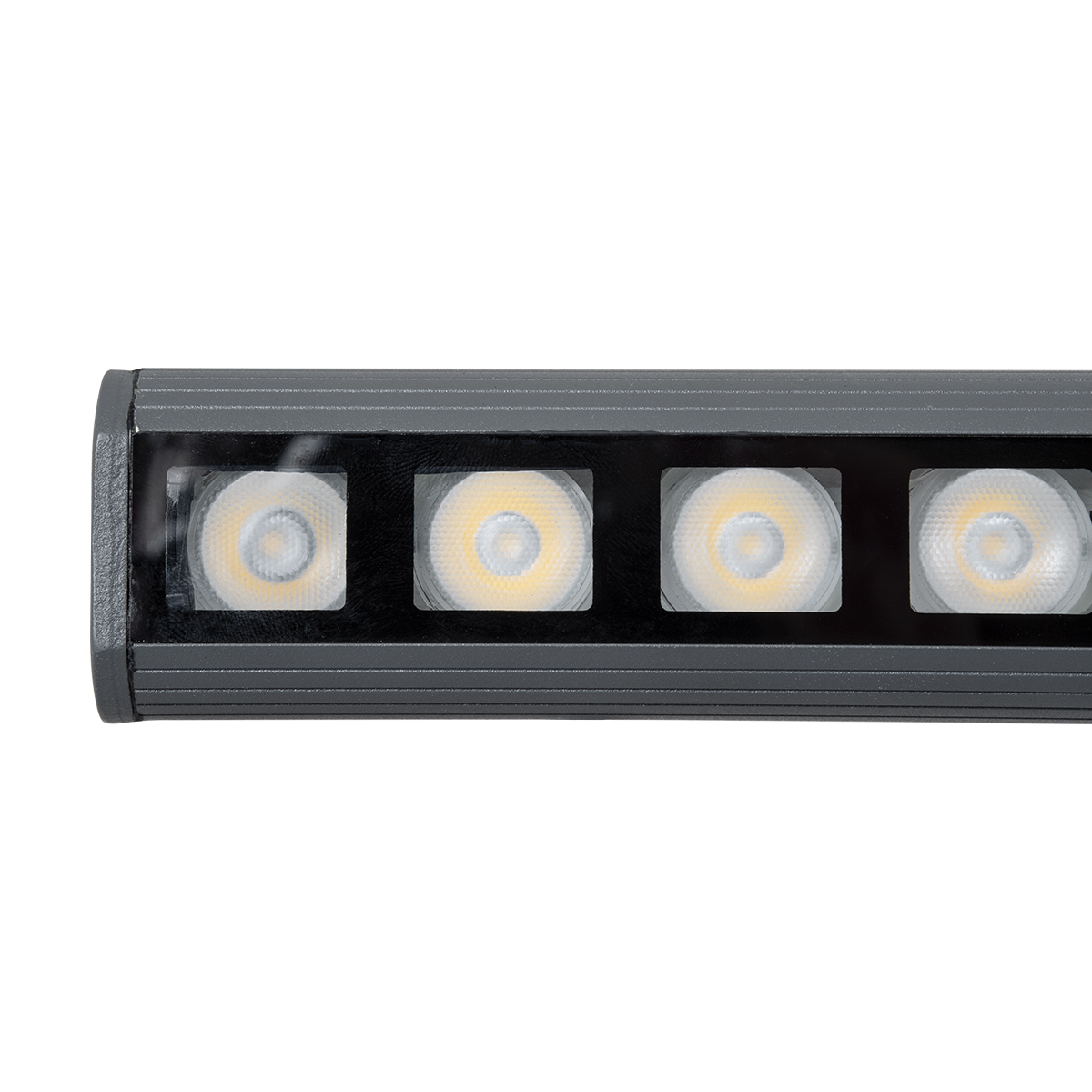 LEDTM® WASHERPANDA 90584 Μπάρα Φωτισμού Wall Washer LED 36W 4140lm 15° DC 24V Αδιάβροχο IP67 Φυσικό Λευκό 4500K Dimmable - Bridgelux SMD Chip - Γκρι Ανθρακί - Μ100 x Π4 x Υ3.5cm - 3 Χρόνια Εγγύηση - Image 9