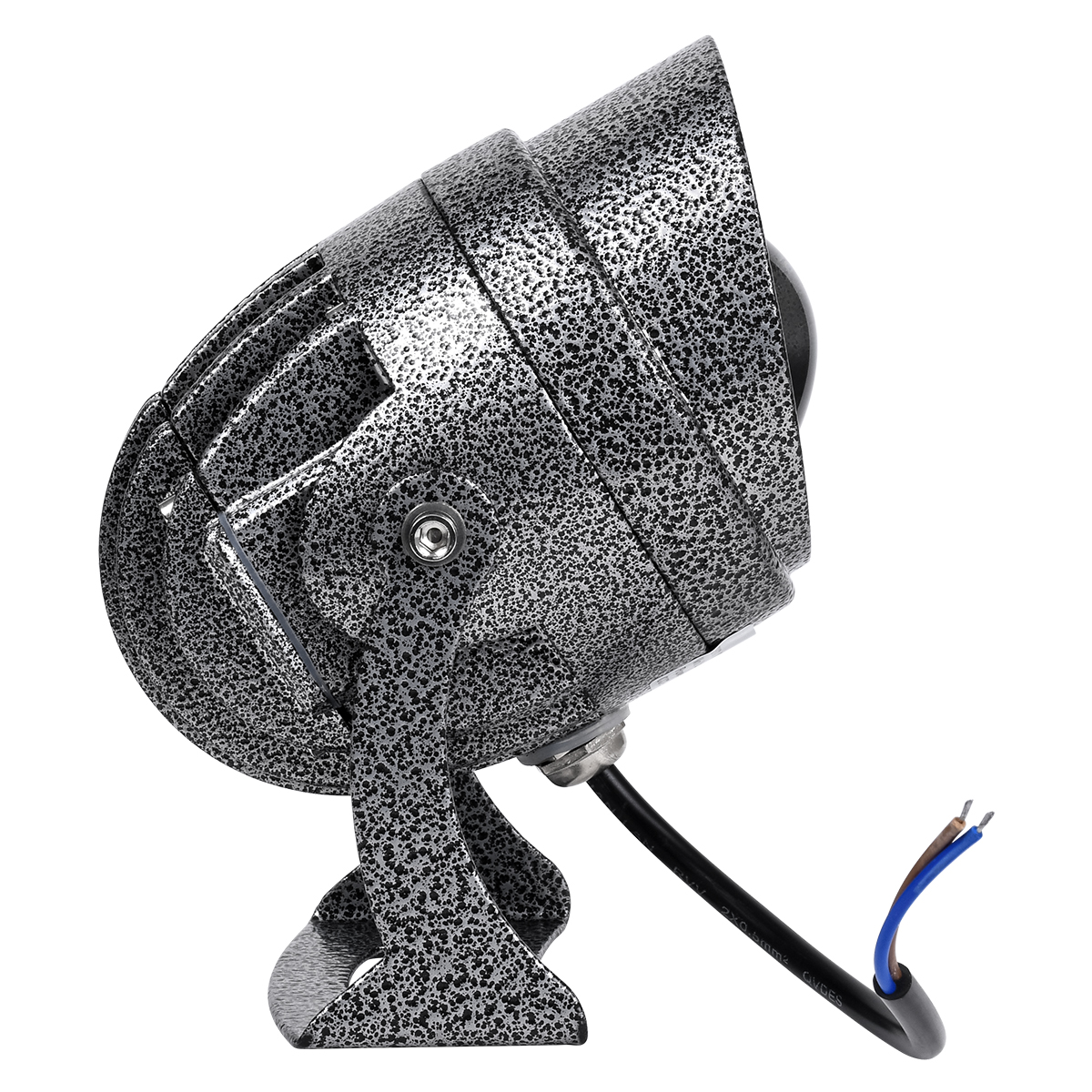 LEDTM® SPOTXENIA 90633 Σποτ Φωτισμου με Αντιθαμβωτική Γρίλια LED 16W 1840lm 3° DC 24V Αδιάβροχο IP65 Φυσικό Λευκό 4500K Dimmable - Bridgelux COB Chip - Σφυρήλατο Γκρι Ανθρακί - Μ9 x Π9 x Υ12cm - 3 Χρόνια Εγγύηση - Image 4