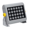 LEDTM® FLOODHENA 90638 Προβολέας Σποτ Wall Washer LED 24W 2160lm 30° AC 220-240V Αδιάβροχο IP65 Θερμό Λευκό 2700K - Bridgelux SMD Chip - Γκρι Ανθρακί - Μ22.5 x Π6 x Υ16.5cm - 3 Χρόνια Εγγύηση - Image 3